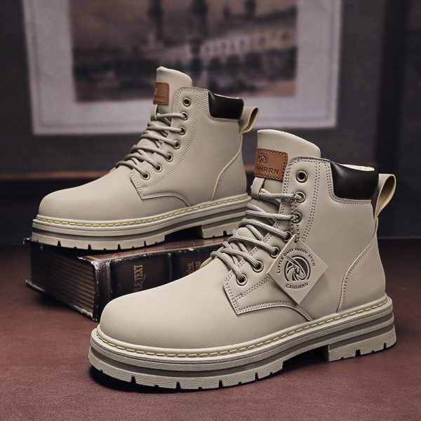 Men's Boots: Martin Boots Men's British Style Retro