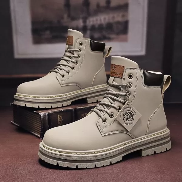Men's Boots: Martin Boots Men's British Style Retro