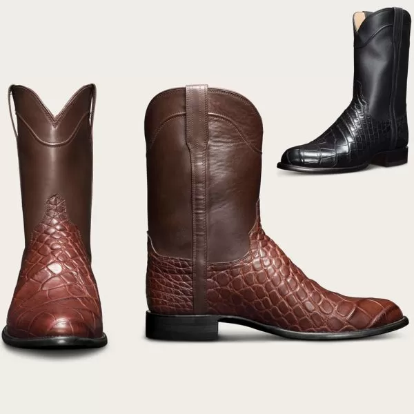 Cowboy Boots: Men's Boots Pattern Western Cowboy Men's Shoes